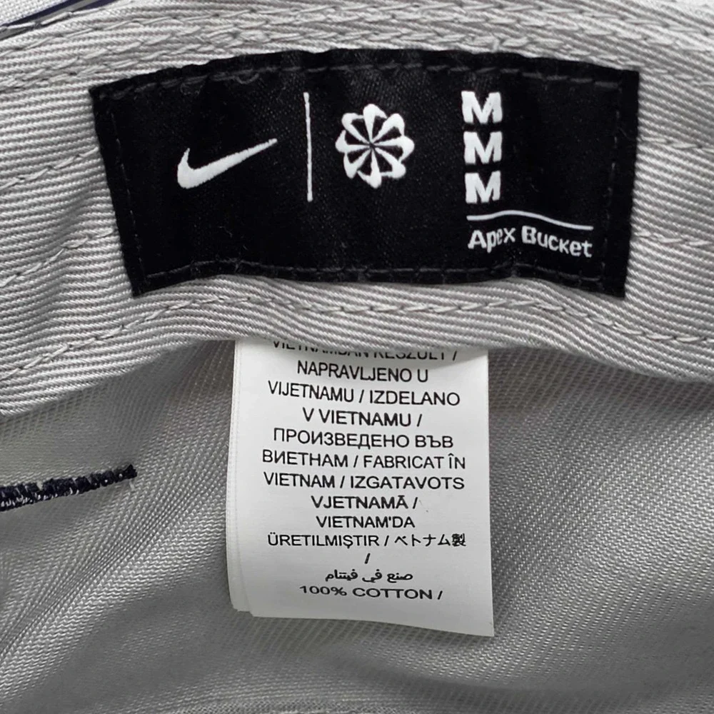 Nike Penn State Nittany Lions Primetime Apex Bucket Hat Cap Mens Medium Gray NWT